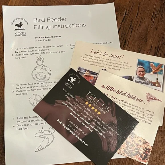 Metal Copper-Colored Hanging Crescent Moon Bird Feeder - Picture 9 of 9